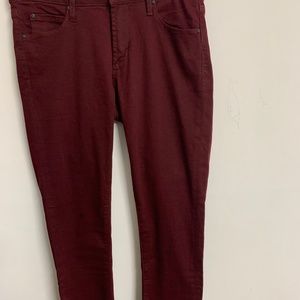 Articles of Society Eggplant Stretch Jeans